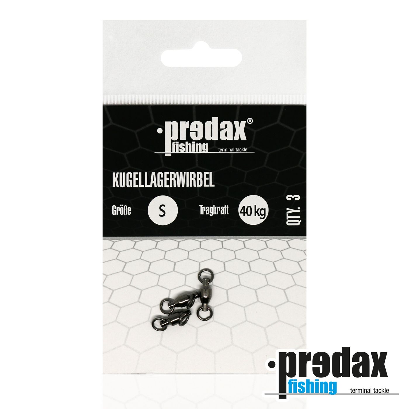 Predax Kugellagerwirbel black nickel