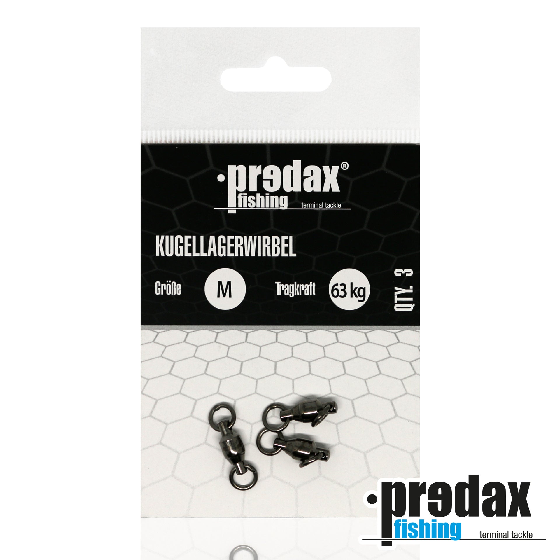 Predax Kugellagerwirbel black nickel