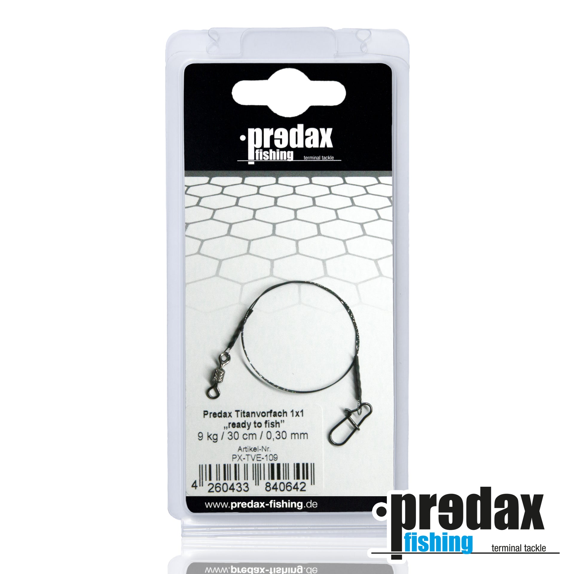 Predax Titanvorfach "ready to fish" 30cm