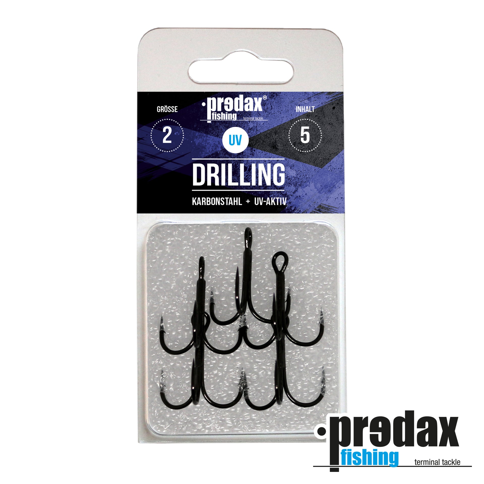 Predax UV Drillinge schwarz